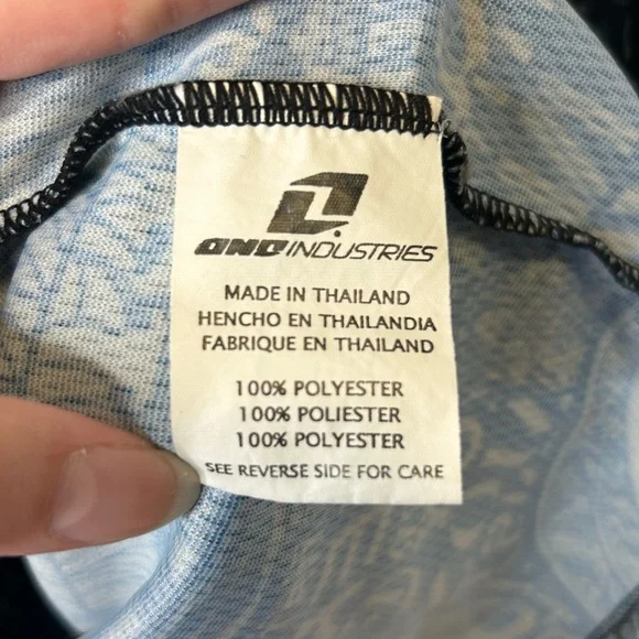 Carbon One Industries x Monster Energy Motocross Jersey Shoulder Pads Gray White - Picture 14 of 14